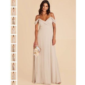 Birdy Grey Spence Neutral Champagne Bridesmaid Dress